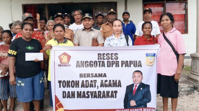 
 Reses Ke Kampung Sumbinya, Johanes Markus Wakum Fokus Pemberdayaan Ekonomi Rakyat 
