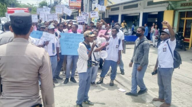 
 KNPB Jadi Dalang Aksi Penolakan Makan Bergizi Gratis Di Sentani 
