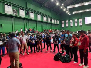 Suasana Koordinasi Sebelum Pertandingan