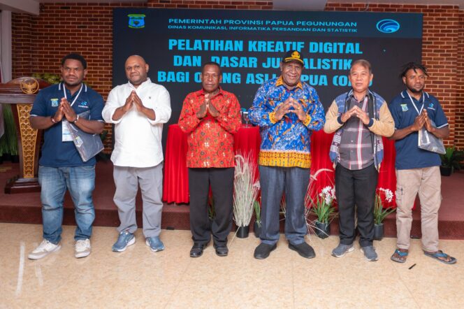 
 Diskominfosatik Papeg Gelar Pelatihan Kreatif Digital Dan Jurnalistik Dasar Bagi OAP 