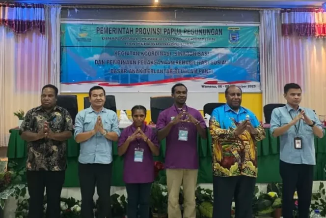 
 Pemprov Papua Pegunungan Apresiasi Kemensos Bantu Panti Asuhan dan Rumah Singgah