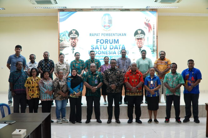
 Pemkab Jayapura Bentuk Forum Satu Data Indonesia untuk Perkuat Tata Kelola Data Pembangunan